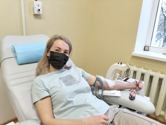 Незадолго до новогодних каникул банк донорской крови в Коломне был пополнен