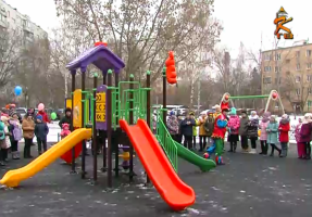 За год Коломна стала богаче на 35 современных детских площадок