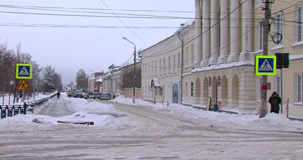 Дорожные знаки у сквера Зайцева вступят в силу в понедельник