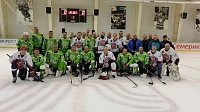 Ветераны хоккея встретились на озёрском льду