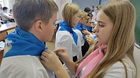 В "Дружбу" вступили активные пятиклассники школы №1