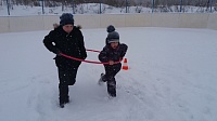 "Зимние забавы" для юных жителей деревни Редькино