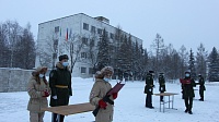 Учащиеся Песковской школы пополнили ряды юнармейцев
