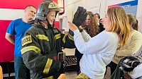 Школьники познакомились с работой пожарных