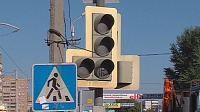 Внештатная ситуация на перекрестке в Голутвине (ФОТО)