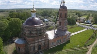 В Егорьевске на Никольский храм установили новые купола
