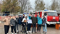 Луховицкие студенты узнали историю возникновения пожарной охраны