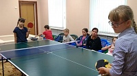 Теннисный турнир в Центре реабилитации