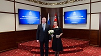 Начальника штаба Коломенского отделения "Юнармии" отметили памятной медалью