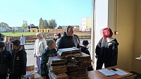 В Песковской школе состоялся "Бумажный БУМ"