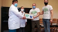Еще две с половиной тысячи масок получила Коломенская ЦРБ