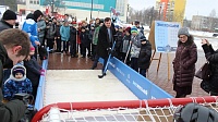 Глава Егорьевска сыграл в "ЭкоХоккей"