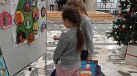 В озёрской школе искусств проходит выставка детских рисунков 
