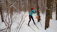 Лыжники искали призы в Беспятовской роще