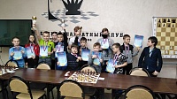 Юные шахматисты боролись за призовые места