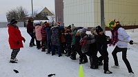 "Зимние забавы" в Песковской школе