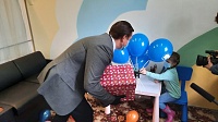 Детская поликлиника в Егорьевске пополнилась игрушками