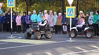 В Серебряно-Прудской школе появился автогородок