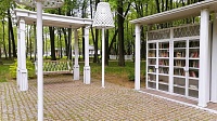 Парковая библиотека пользуется популярностью у воскресенцев