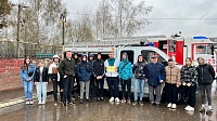 Луховицкие студенты узнали историю возникновения пожарной охраны