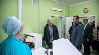 Обновленную Озёрскую ЦРБ посетил Александр Гречищев