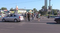 Внештатная ситуация на перекрестке в Голутвине (ФОТО)