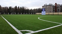 На "Авангарде" открылось новое футбольное поле