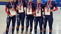 Золото и бронзу юные конькобежцы привезли в Коломну