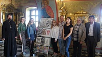Дети нарисовали храмы России и Болгарии