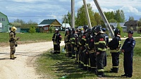 В Егорьевском районе прошли учения по ликвидации природных пожаров