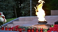 В День памяти и скорби в Луховицах возложили цветы к мемориалу