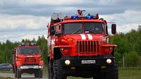 В Егорьевском районе прошли учения по ликвидации природных пожаров