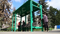 Новые автобусные остановки появились в центре Воскресенска