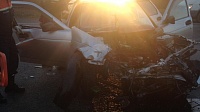 На трассе в Луховицах столкнулись два автомобиля