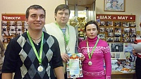 Спортивный год в Луховицах начался с шашек, шахмат и тенниса (ФОТО)