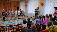 Сотрудники филиала "ВМУ" провели открытый урок для дошкольников