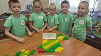 Коломенские малыши соревновались в умении собирать конструкции 