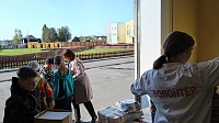 В Песковской школе состоялся "Бумажный БУМ"