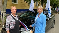 Сотрудники филиала «ВМУ» поучаствовали в автопробеге ко Дню флага РФ 