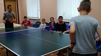 Теннисный турнир в Центре реабилитации