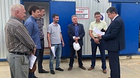 Жители Свистягина посетили стройплощадку завода по обработке мусорных отходов