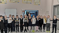 Учащиеся Песковской школы "засветились"